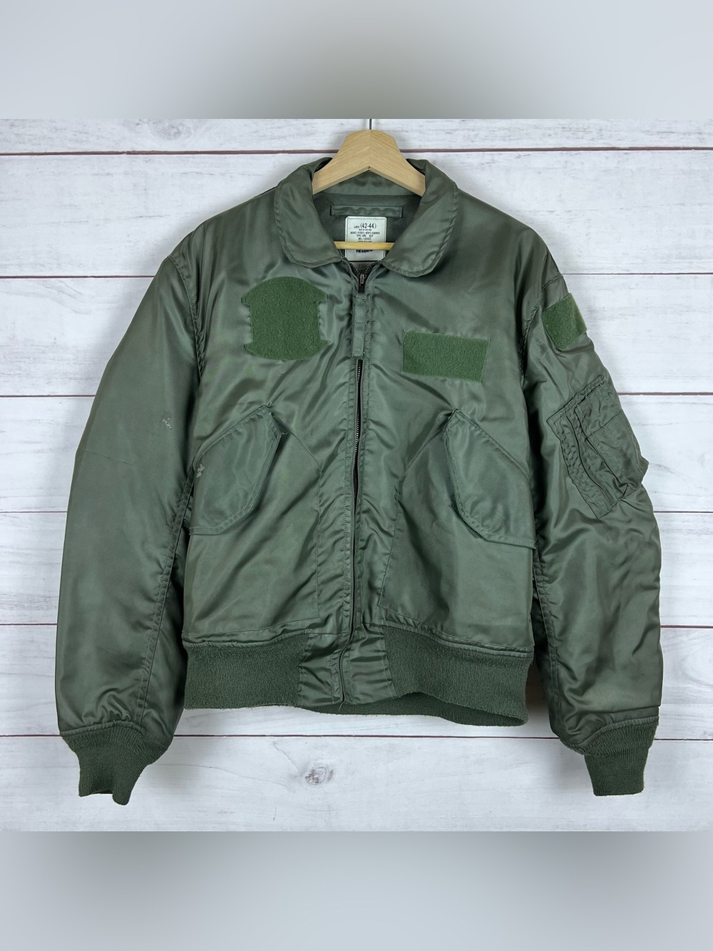 US Military CWU-36/P Mens Summer Flight Jacket Bomber Aramid Nomex L (42-44)